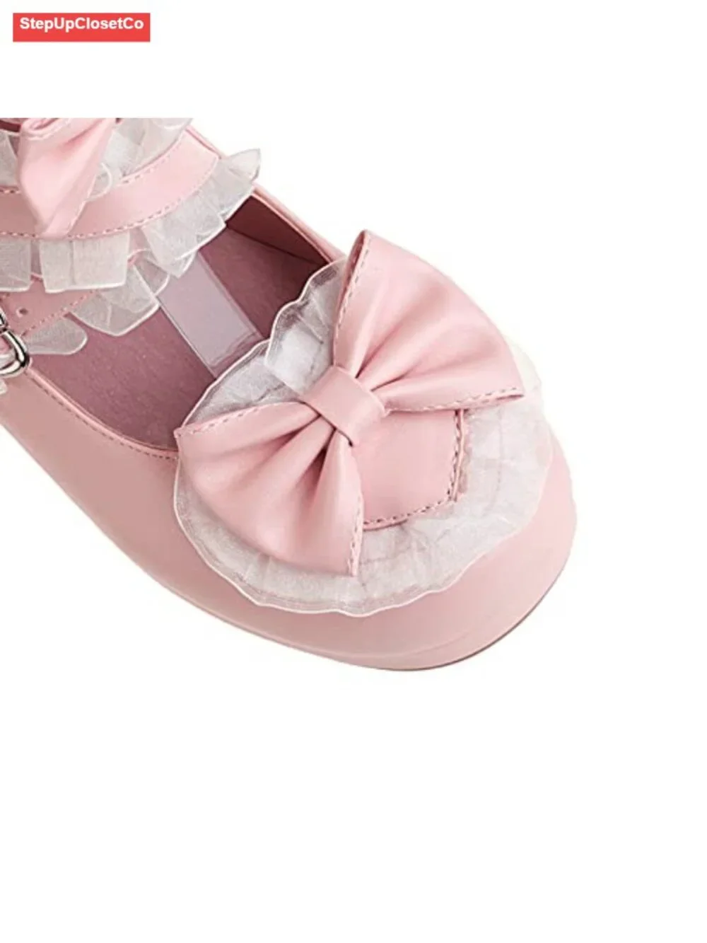 LUXMAX Lolita Mary Jane Platform Pumps Kawaii Cute Heels
